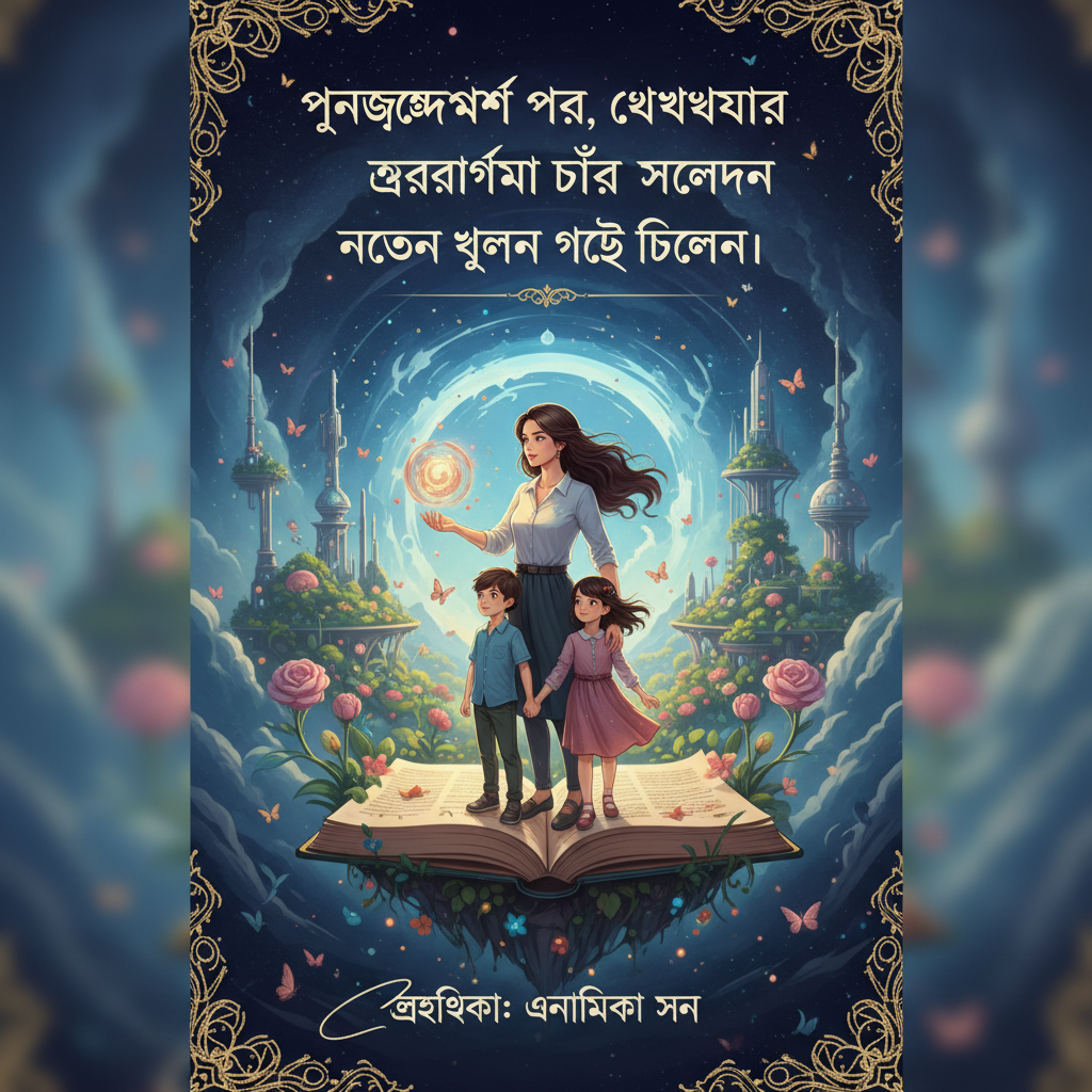 পুনর্জন্মের পর, গবেষণার অগ্রগামী মা তাঁর সন্তানদের নিয়ে নতুন ভুবন গড়ে তুললেন।