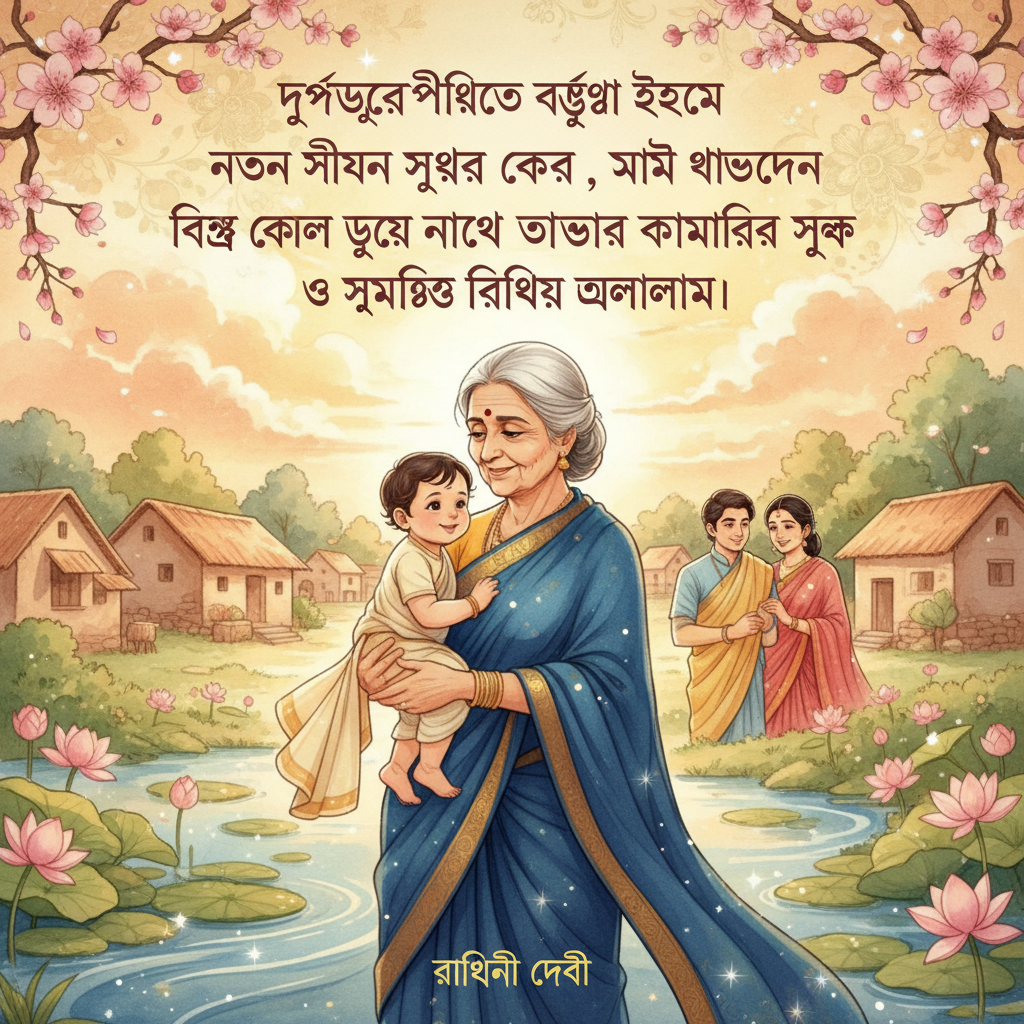 দুর্ভাগ্যপীড়িত বৃদ্ধা হিসেবে নতুন জীবন শুরু করে, আমি ভাগ্যবান শিশুকে কোলে তুলে নিয়ে আমাদের পরিবারে সুখ ও সমৃদ্ধি ফিরিয়ে আনলাম।